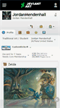 Mobile Screenshot of jordanmendenhall.deviantart.com