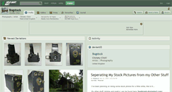 Desktop Screenshot of bogstock.deviantart.com