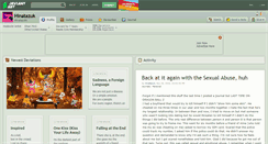 Desktop Screenshot of hinatazuk.deviantart.com