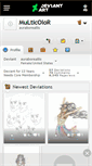 Mobile Screenshot of multicolor.deviantart.com