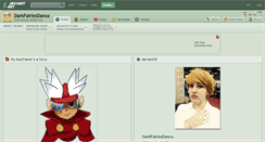Desktop Screenshot of darkfairiesdance.deviantart.com
