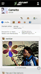 Mobile Screenshot of camelto.deviantart.com