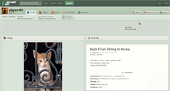 Desktop Screenshot of pippen453.deviantart.com