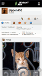 Mobile Screenshot of pippen453.deviantart.com