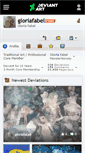 Mobile Screenshot of gloriafabel.deviantart.com