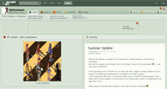 Desktop Screenshot of darksorasan.deviantart.com
