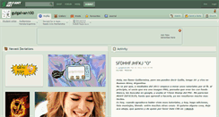 Desktop Screenshot of guigalvan100.deviantart.com
