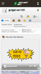 Mobile Screenshot of guigalvan100.deviantart.com