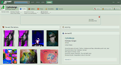 Desktop Screenshot of cptinmorgn.deviantart.com
