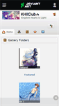 Mobile Screenshot of khiiclub.deviantart.com