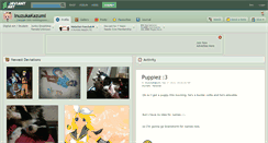 Desktop Screenshot of inuzukakazumi.deviantart.com