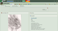 Desktop Screenshot of heartbreakdx.deviantart.com