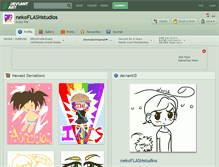 Tablet Screenshot of nekoflashstudios.deviantart.com