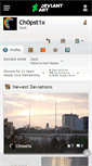 Mobile Screenshot of ch0pst1x.deviantart.com