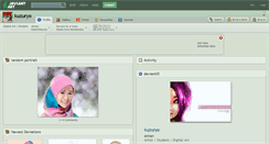Desktop Screenshot of kuzuryo.deviantart.com