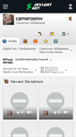Mobile Screenshot of cameroonw.deviantart.com