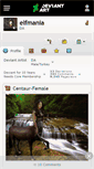 Mobile Screenshot of elfmania.deviantart.com