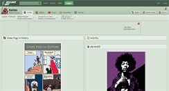 Desktop Screenshot of kelmo.deviantart.com