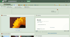 Desktop Screenshot of musicguyguy.deviantart.com