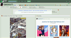 Desktop Screenshot of dragontamer272.deviantart.com