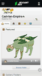 Mobile Screenshot of casivian-empire.deviantart.com