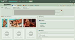 Desktop Screenshot of michaelbell.deviantart.com