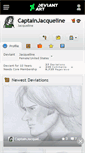 Mobile Screenshot of captainjacqueline.deviantart.com