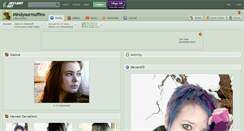 Desktop Screenshot of mindyourmuffins.deviantart.com