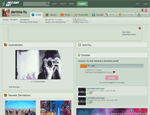 Tablet Screenshot of daniela-ily.deviantart.com