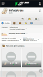Mobile Screenshot of inflatetress.deviantart.com