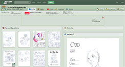 Desktop Screenshot of chowdahrogansorah.deviantart.com