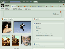 Tablet Screenshot of grems.deviantart.com
