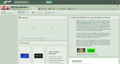 Desktop Screenshot of anti-sue-and-stu.deviantart.com