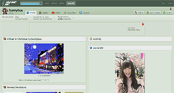 Desktop Screenshot of bunnybua.deviantart.com