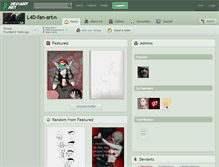 Tablet Screenshot of l4d-fan-art.deviantart.com