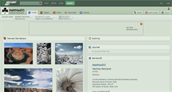 Desktop Screenshot of matthiasdo.deviantart.com