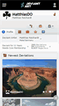 Mobile Screenshot of matthiasdo.deviantart.com