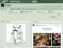 Tablet Screenshot of menoaske.deviantart.com