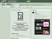 Tablet Screenshot of inkjinks.deviantart.com