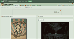 Desktop Screenshot of hungrycreative.deviantart.com