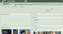 Desktop Screenshot of chubby-girl.deviantart.com