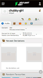 Mobile Screenshot of chubby-girl.deviantart.com
