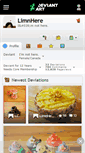 Mobile Screenshot of limnhere.deviantart.com