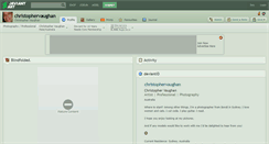 Desktop Screenshot of christophervaughan.deviantart.com