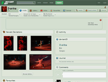 Tablet Screenshot of d-avina.deviantart.com
