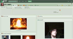 Desktop Screenshot of dark-juggalo.deviantart.com