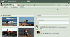 Desktop Screenshot of darkkasha666.deviantart.com