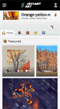Mobile Screenshot of orange-yellow.deviantart.com