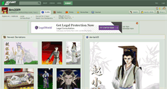Desktop Screenshot of ikro2009.deviantart.com