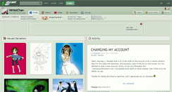 Desktop Screenshot of nintaichan.deviantart.com